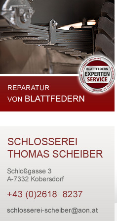 Blattfedern Reparatur