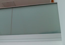 Nurglasgeländer mit ovalem Nirohandlauf